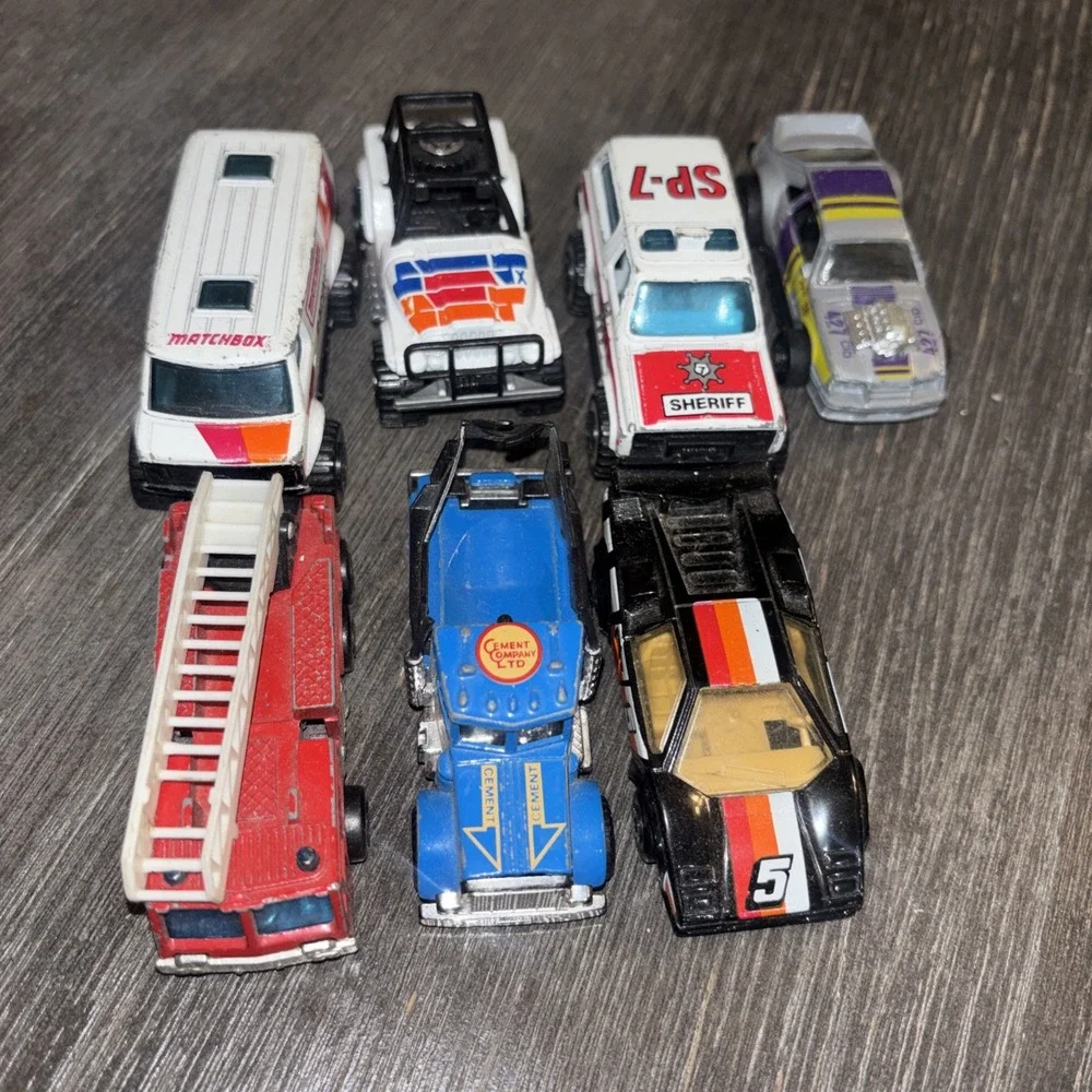 matchbox cars vintage Lot Of 7